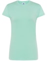 Goedkope Dames T-shirt JHK Regular Comfort Mint Green